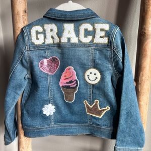 Custom Toddler Denim Jacket